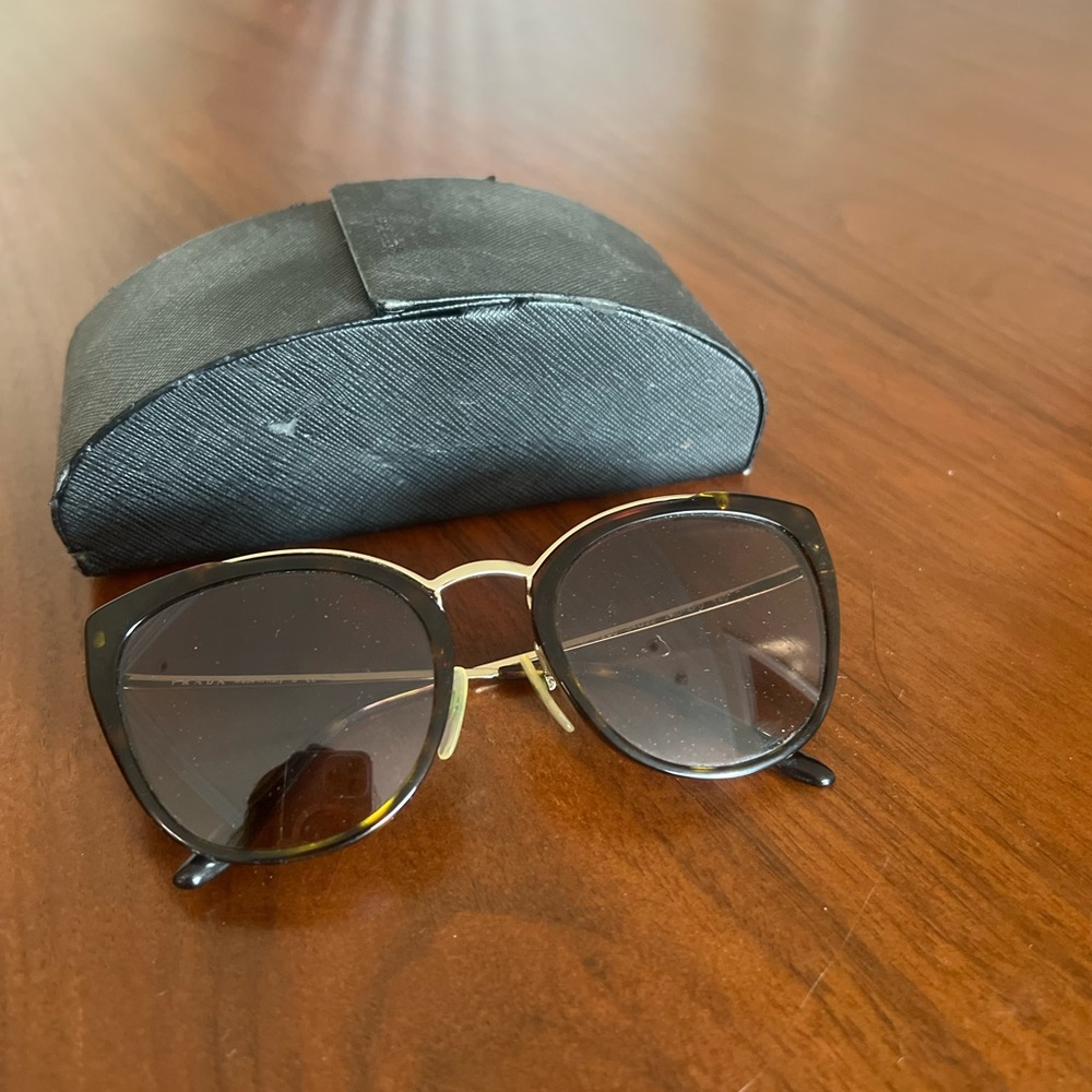 Tortoise Shell Prada Sunglasses - Picture 2 of 7